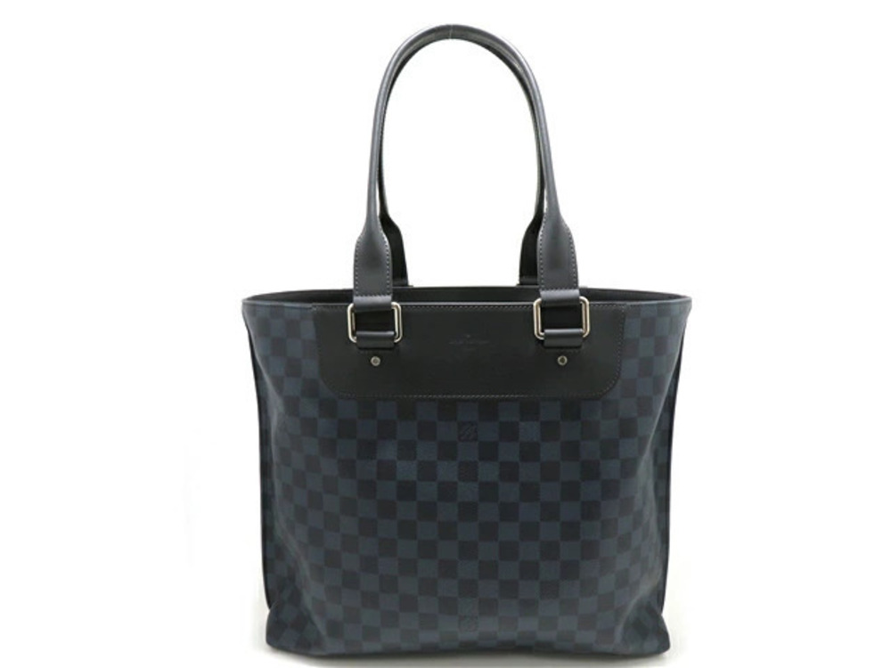 LOUIS VUITTON Bag Cabas Voyage Tote Damier Cobalt Blue